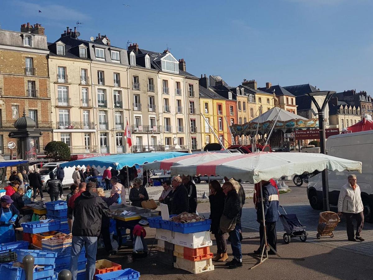 Ferienwohnung Petit Nid Douillet Dieppe Exterior foto